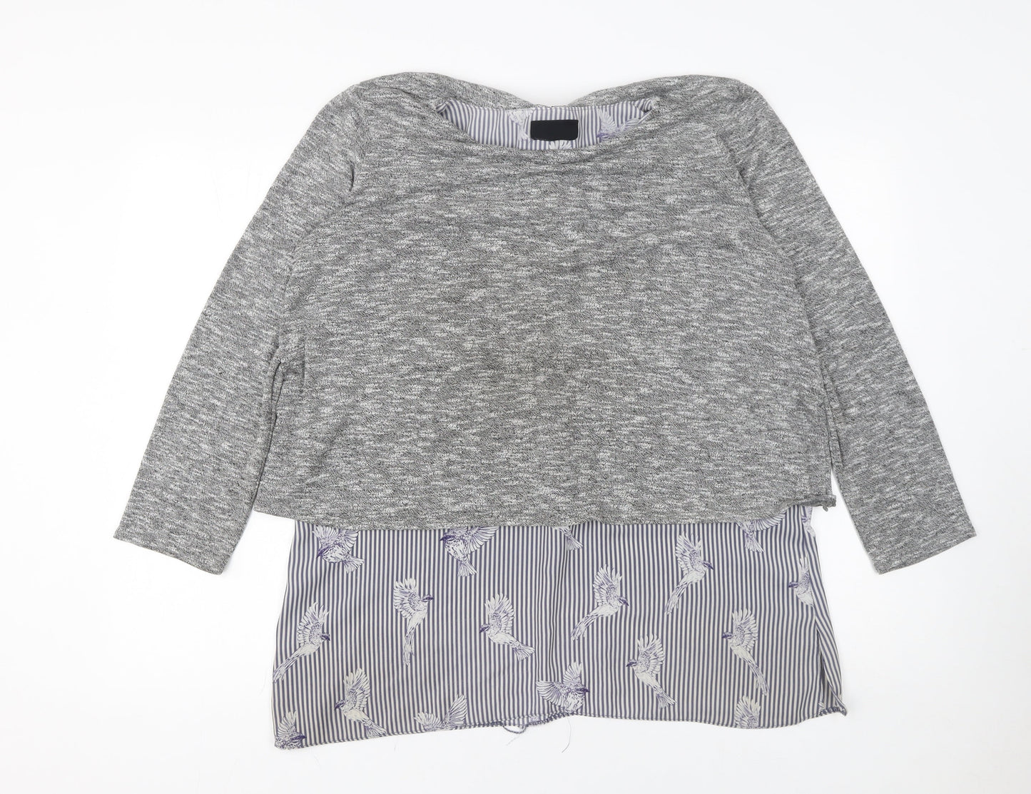 Womens UK Size 16 Wallis Grey Pullover Jumper