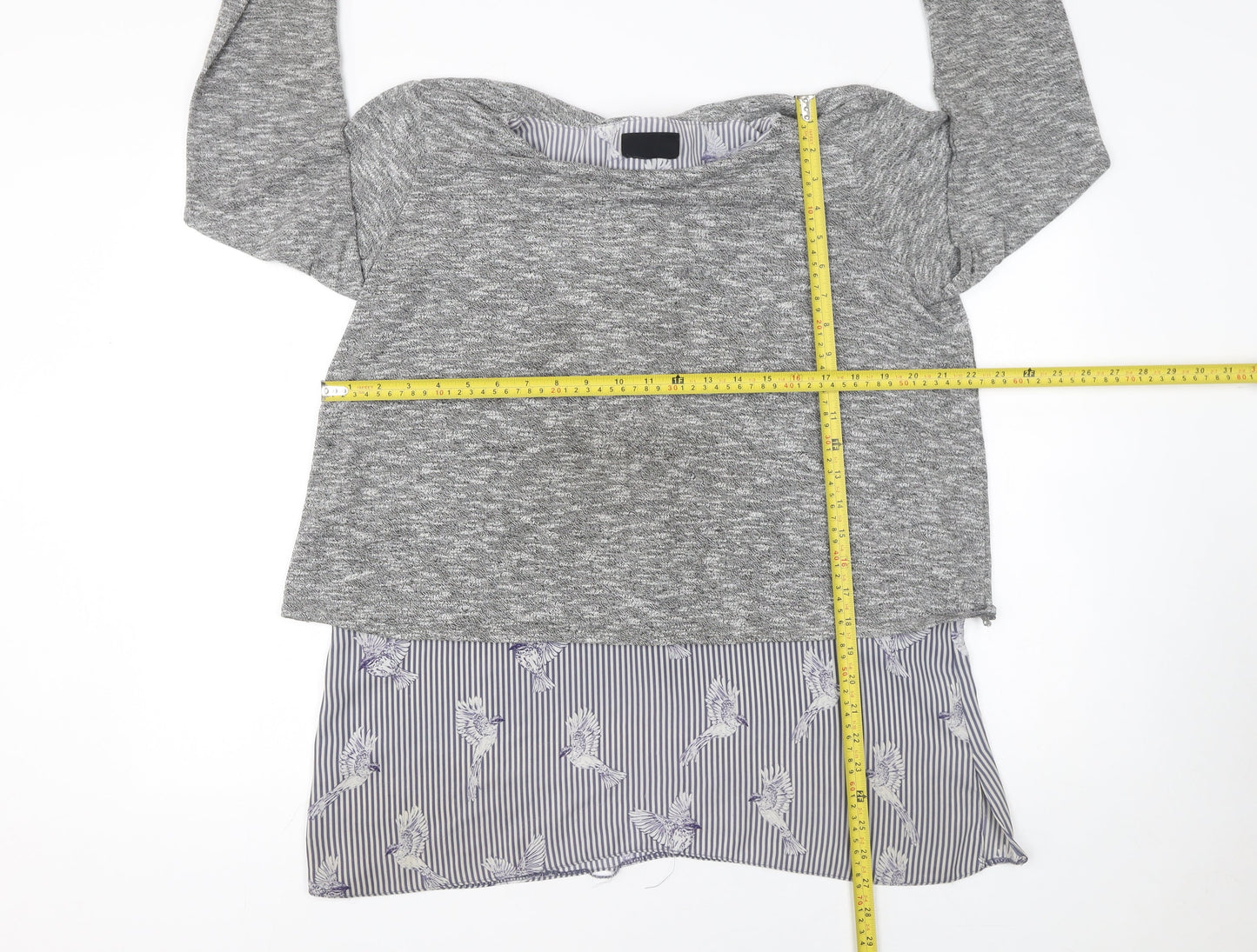 Womens UK Size 16 Wallis Grey Pullover Jumper