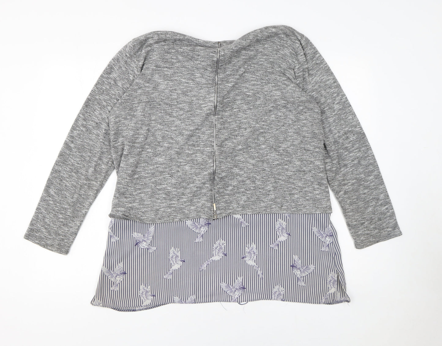 Womens UK Size 16 Wallis Grey Pullover Jumper