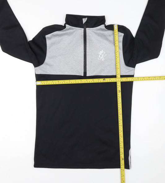 Mens UK Size XS GYMKING Black Pullover Sweatshirt