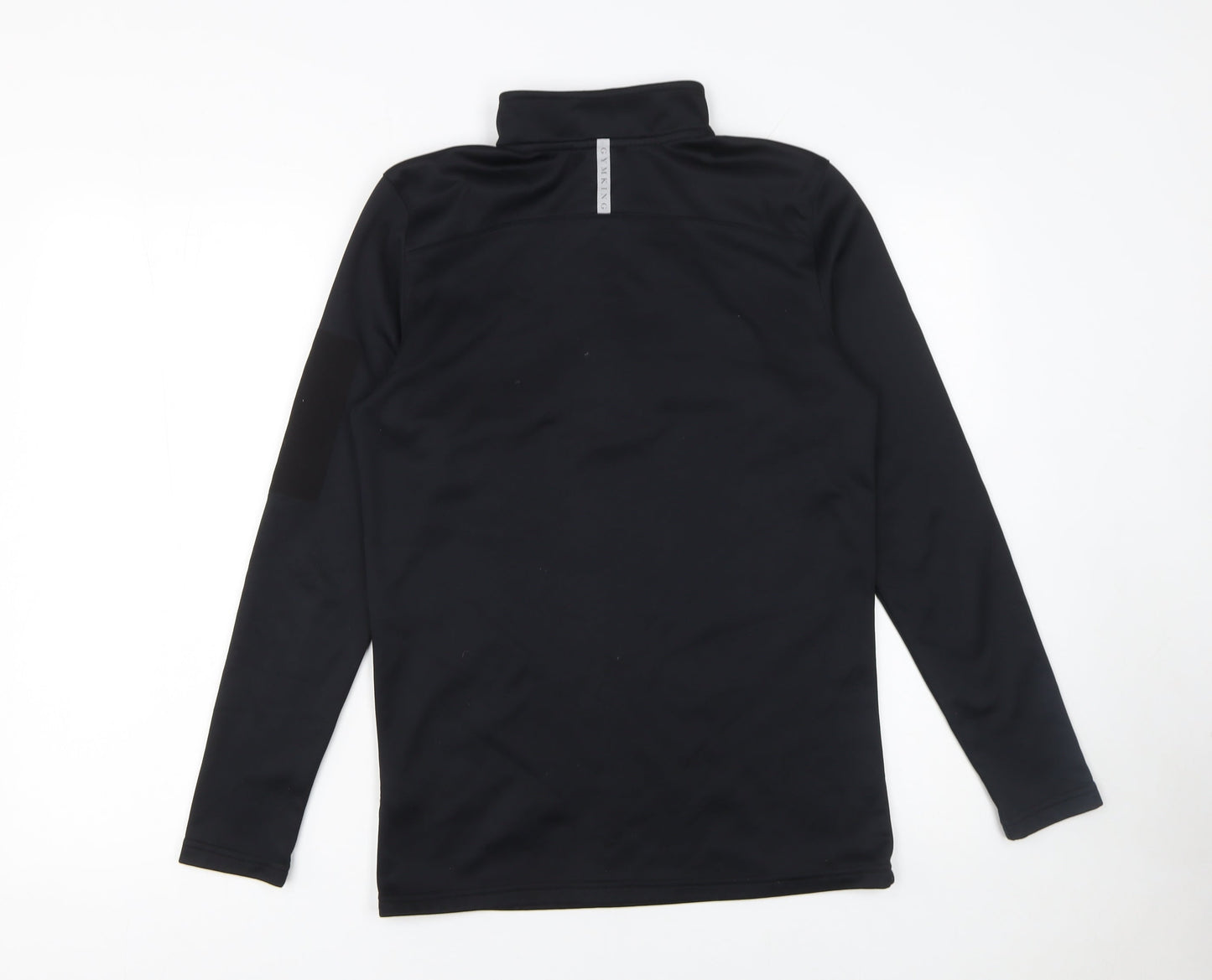 Mens UK Size XS GYMKING Black Pullover Sweatshirt