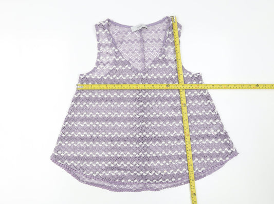 Womens UK Size 6 NEXT Purple Camisole Tank