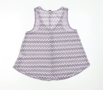 Womens UK Size 6 NEXT Purple Camisole Tank