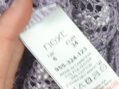 Womens UK Size 6 NEXT Purple Camisole Tank