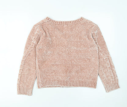 Girls UK Size 11-12 Years Monsoon Beige Cardigan Jumper