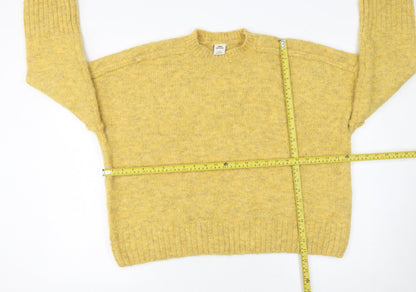 Womens UK Size M Urban Outfitters Yellow Pullover Jumper