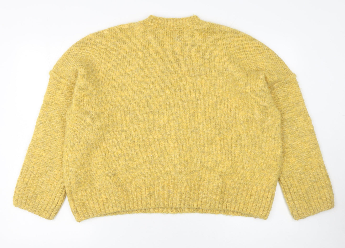 Womens UK Size M Urban Outfitters Yellow Pullover Jumper