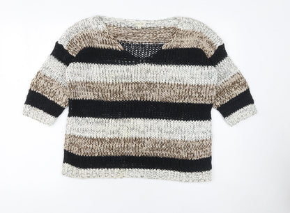 Womens UK Size 8 River Island Multicoloured Pullover Jumper