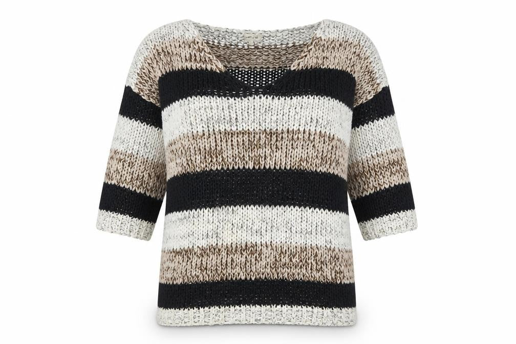 Womens UK Size 8 River Island Multicoloured Pullover Jumper