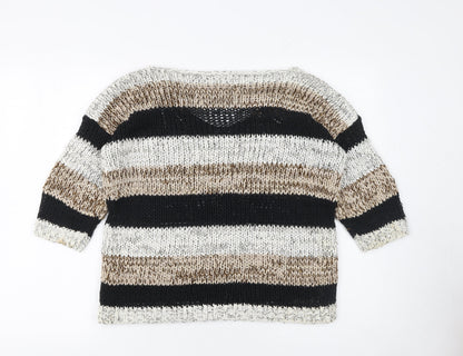 Womens UK Size 8 River Island Multicoloured Pullover Jumper