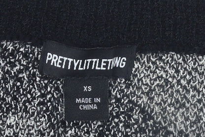 Womens UK Size XS PRETTYLITTLETHING Straight & Pencil Knit Skirt