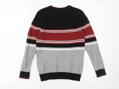 Boys UK Size 9 Years NEXT Multicoloured Pullover Jumper