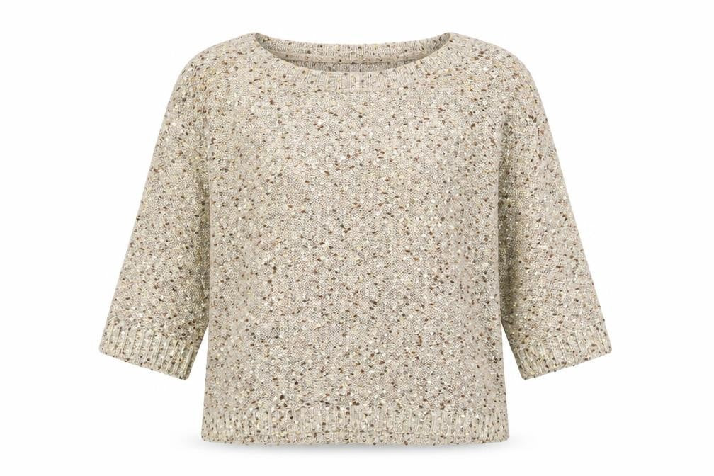 Womens UK Size S H&M Beige Pullover Jumper