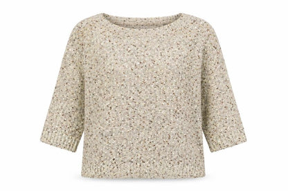Womens UK Size S H&M Beige Pullover Jumper
