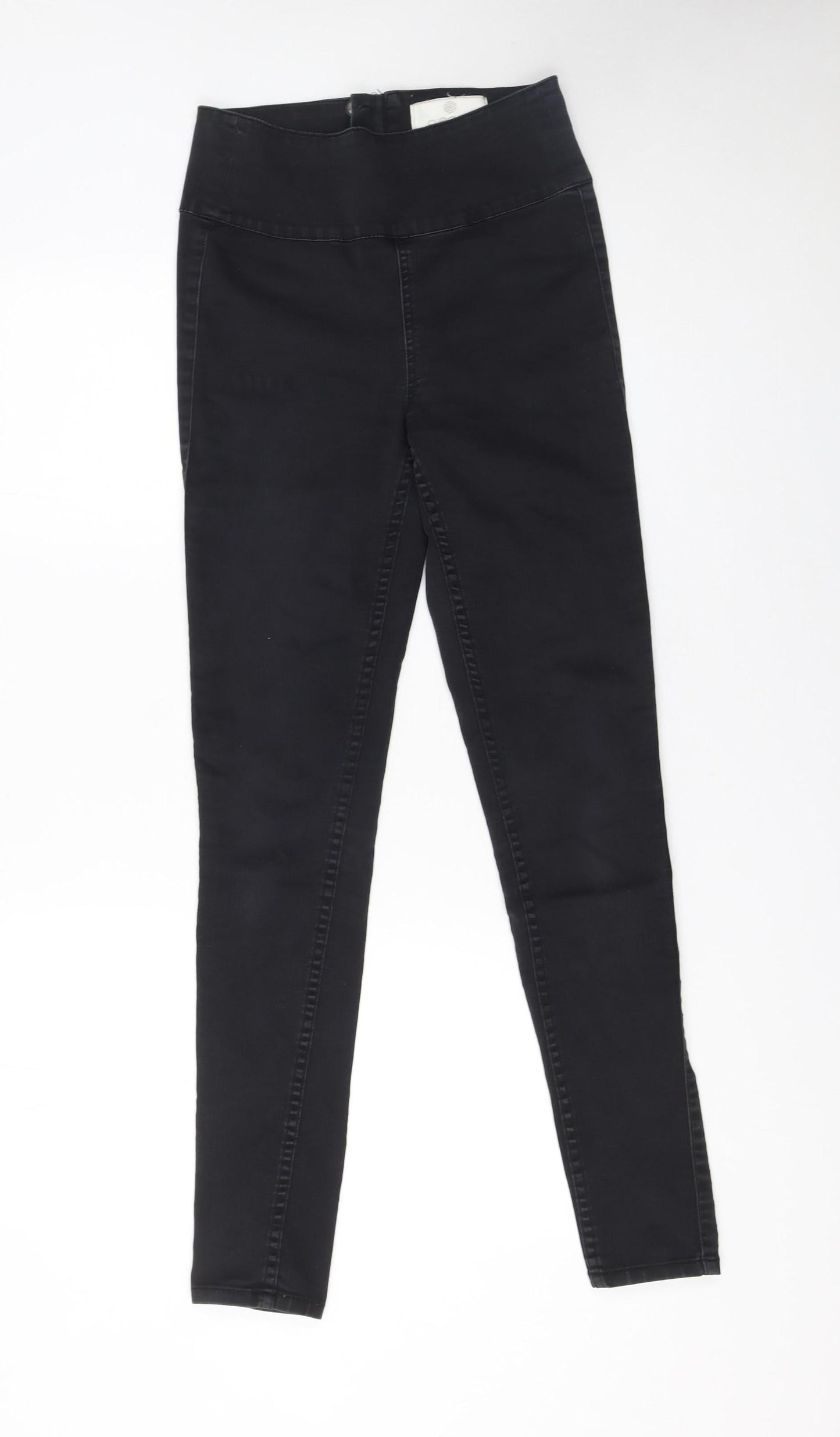 Womens UK Size S Pieces Slim Fit Jegging Black Jeans