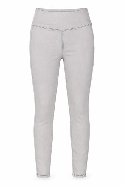 Womens UK Size S Pieces Slim Fit Jegging Grey Jeans