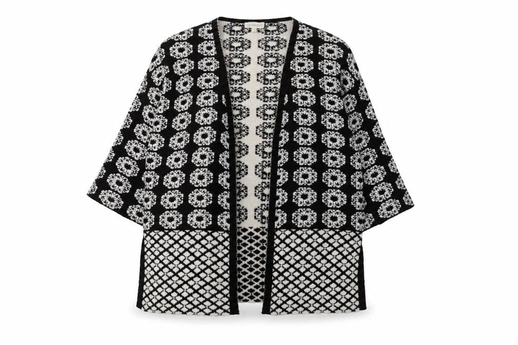 Womens UK Size S Monsoon Black Cardigan Jumper