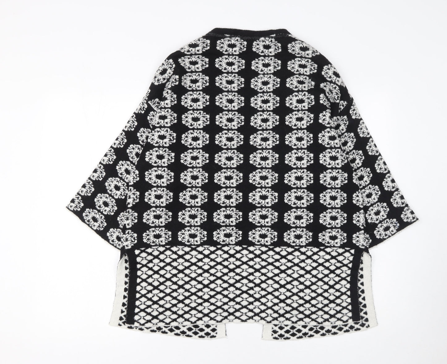 Womens UK Size S Monsoon Black Cardigan Jumper