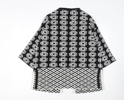 Womens UK Size S Monsoon Black Cardigan Jumper