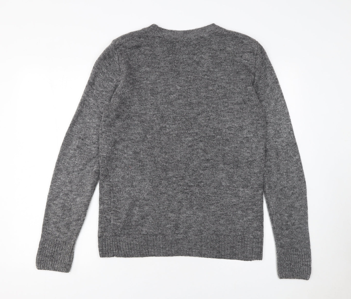 Womens UK Size 10 NEXT Grey Pullover Jumper