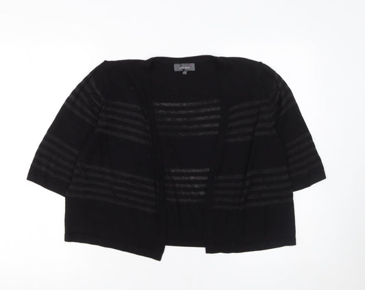 Womens UK Size 16 Marks and Spencer Black Cardigan Jumper
