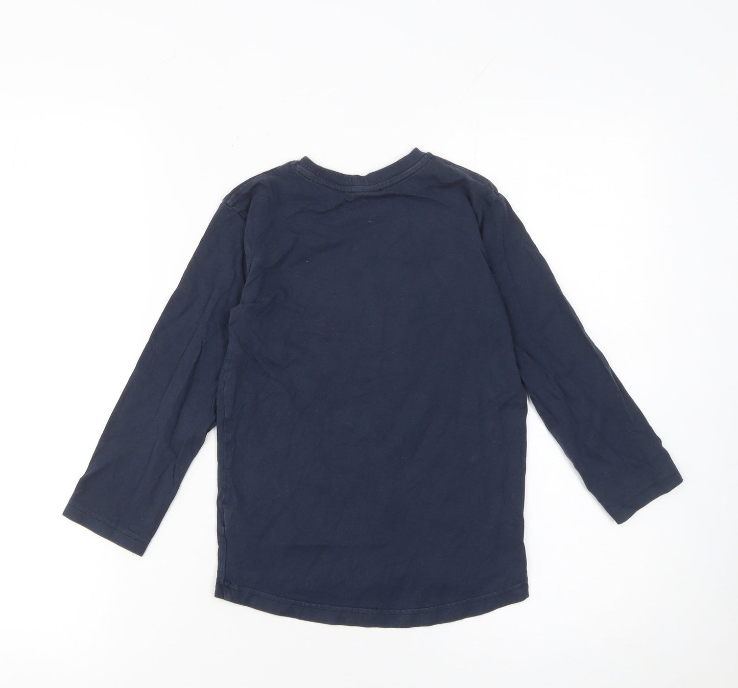 Boys UK Size 6 Years NEXT Blue Basic T-Shirt