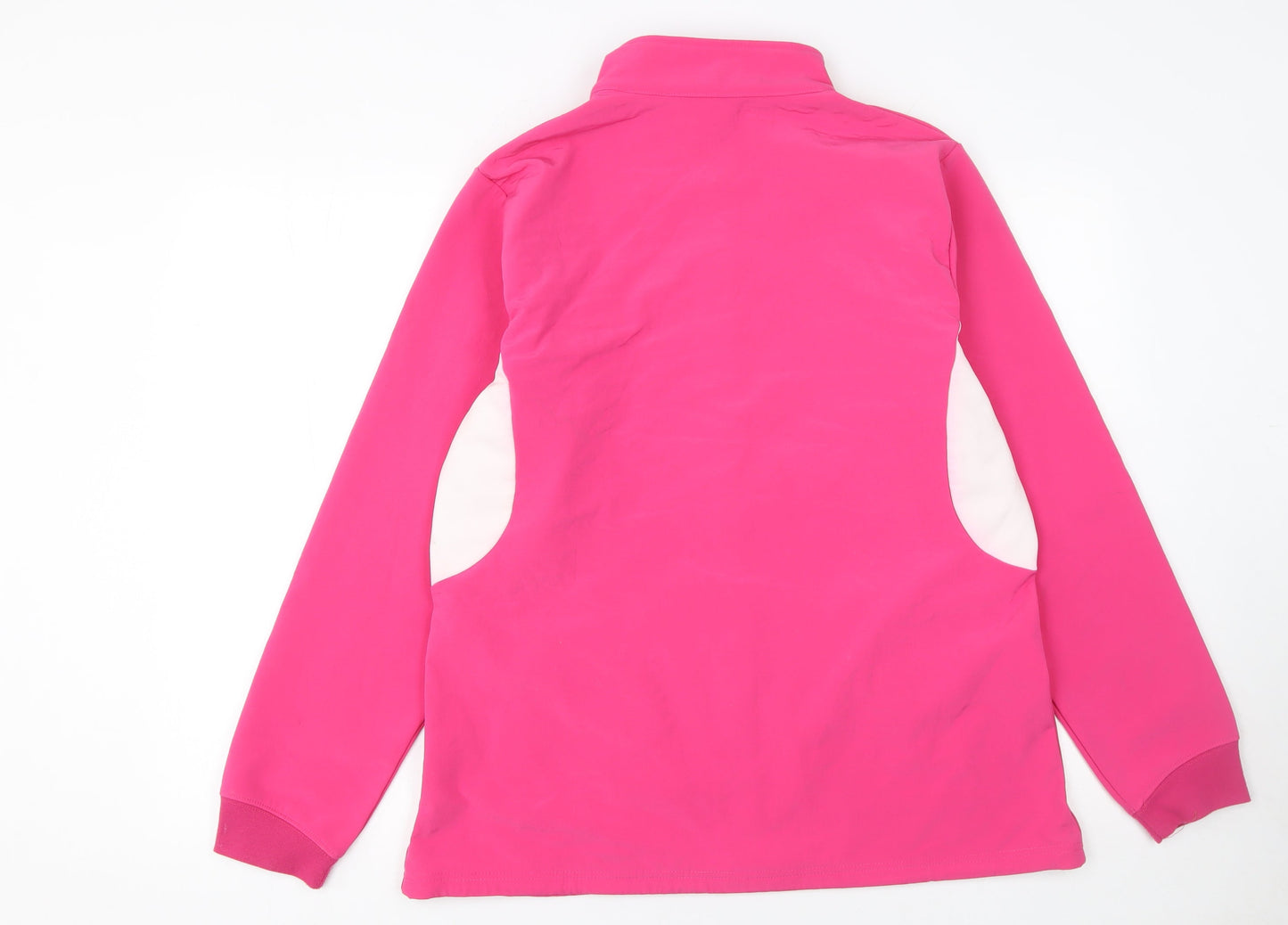 Womens UK Size 16 Island Green Pink GolfWalkingRunning & Jogging Jacket