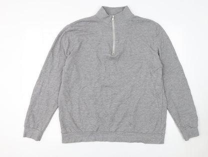Mens UK Size XL ASOS Design Grey Pullover Sweatshirt