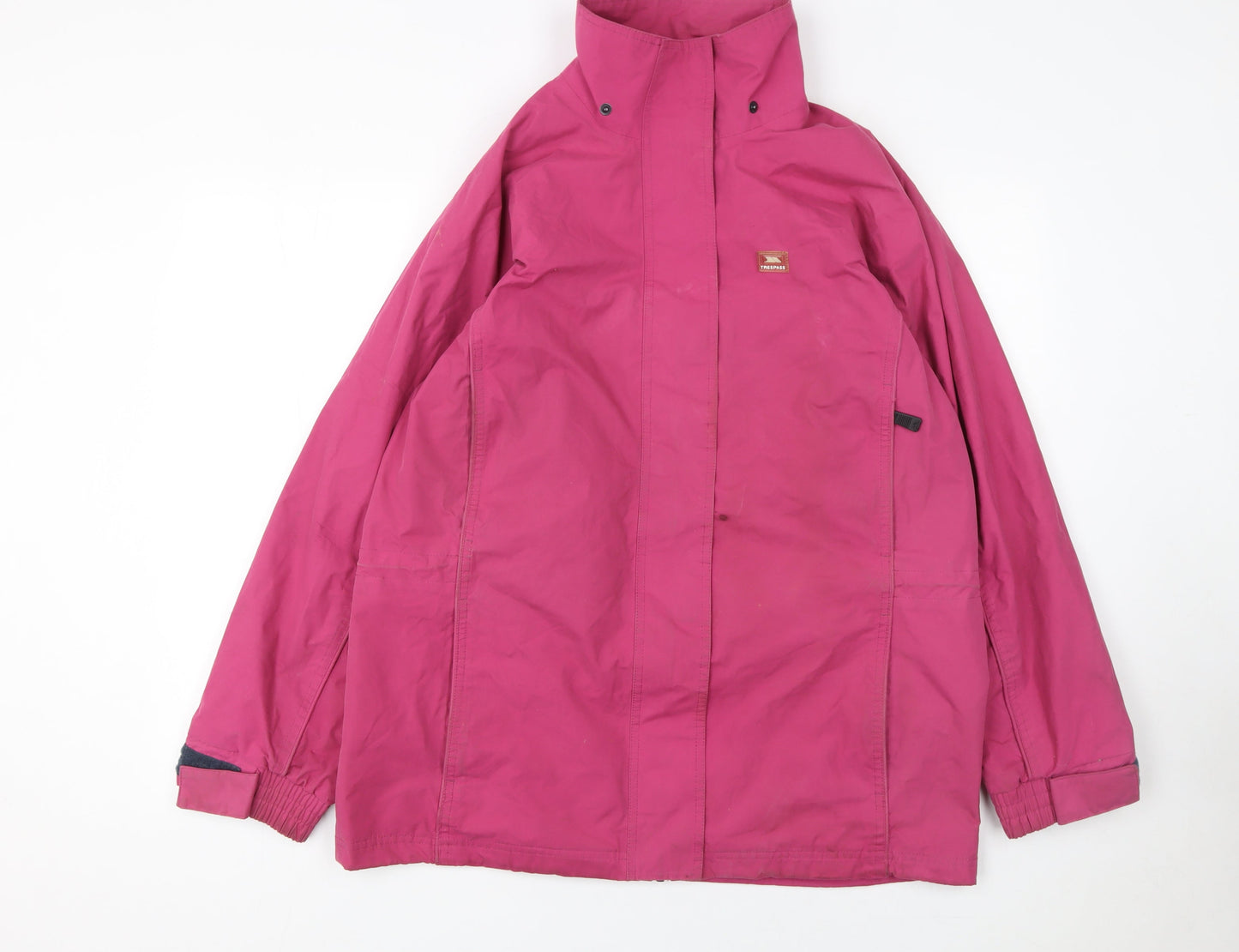 Womens UK Size L Trespass Pink Parka Coat