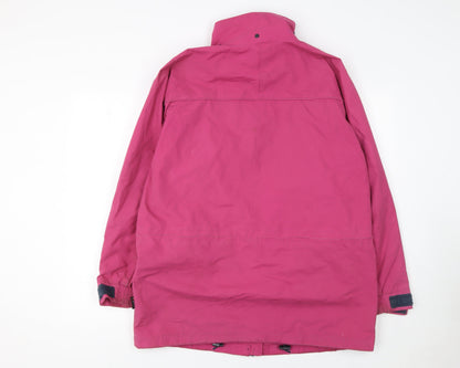 Womens UK Size L Trespass Pink Parka Coat