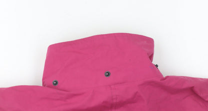 Womens UK Size L Trespass Pink Parka Coat