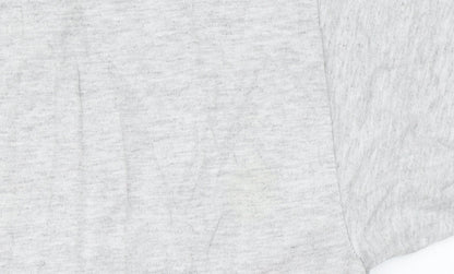 Boys UK Size 9-10 Years Roblox Grey Basic Pullover Jersey T-Shirt