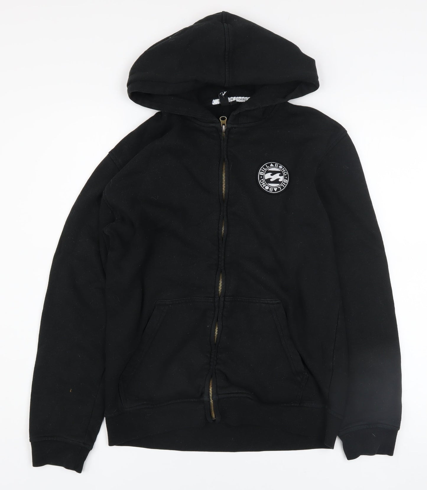 Boys UK Size 14 Years Billabong Black Full Zip Hoodie