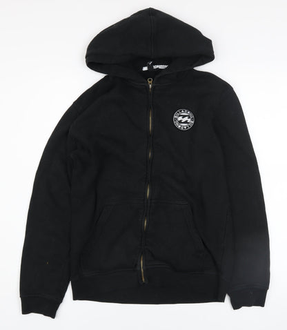 Boys UK Size 14 Years Billabong Black Full Zip Hoodie