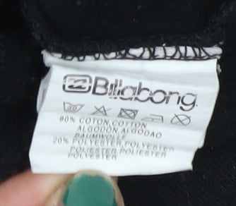 Boys UK Size 14 Years Billabong Black Full Zip Hoodie
