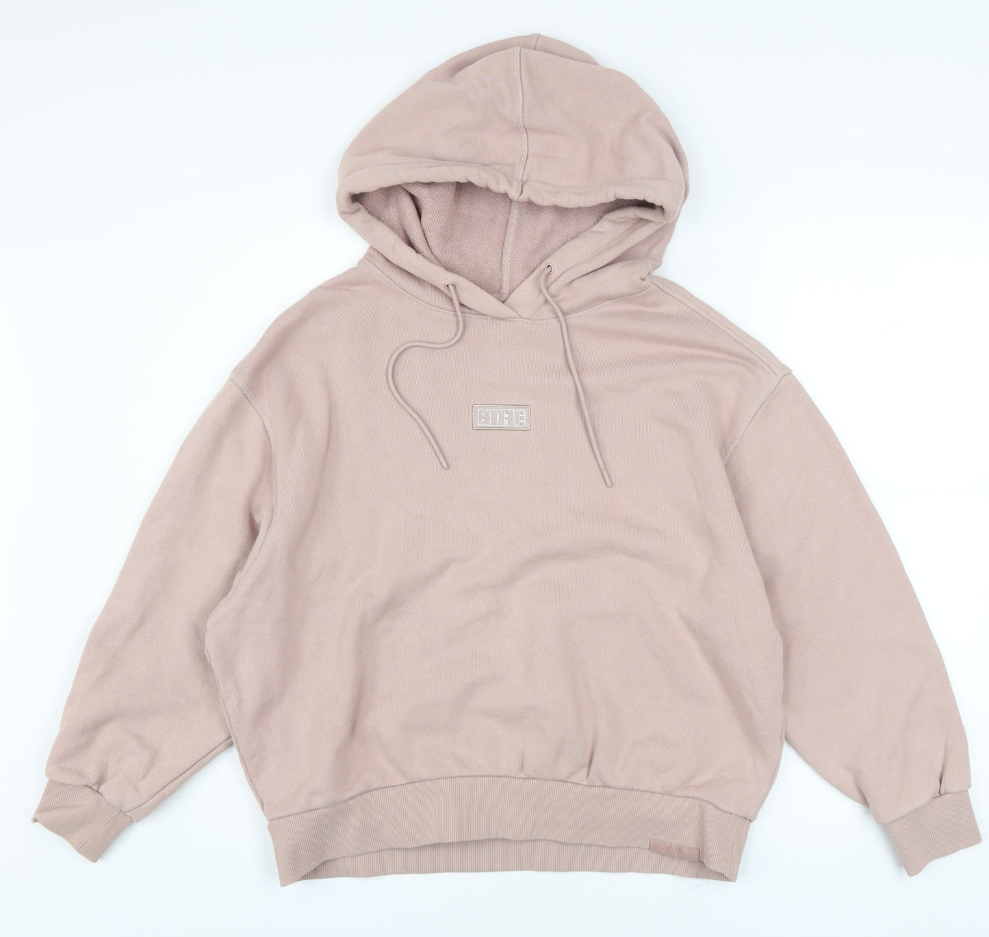 Womens UK Size M Li-Ning Beige Pullover Hoodie