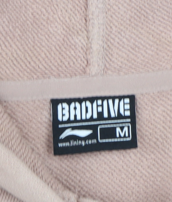 Womens UK Size M Li-Ning Beige Pullover Hoodie