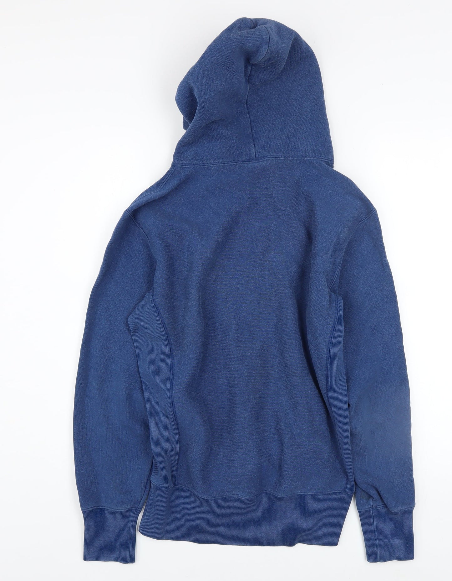Mens UK Size S Champion Blue Pullover Hoodie