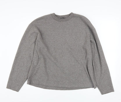 Womens UK Size 12 Zara Grey Pullover Jumper