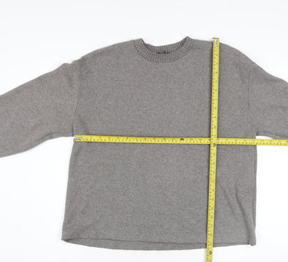 Womens UK Size 12 Zara Grey Pullover Jumper