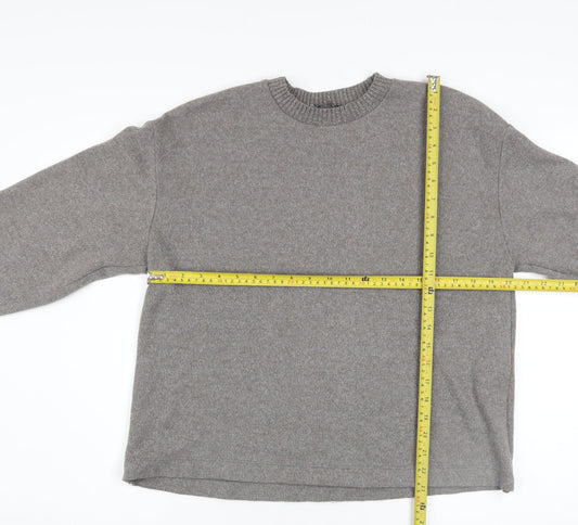 Womens UK Size 12 Zara Grey Pullover Jumper