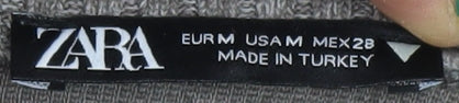 Womens UK Size 12 Zara Grey Pullover Jumper