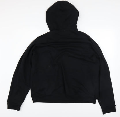 Mens UK Size L B.U.M. Equipment Black Pullover Hoodie