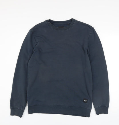 Mens UK Size S ONLY & SONS Blue Pullover Sweatshirt