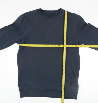 Mens UK Size S ONLY & SONS Blue Pullover Sweatshirt