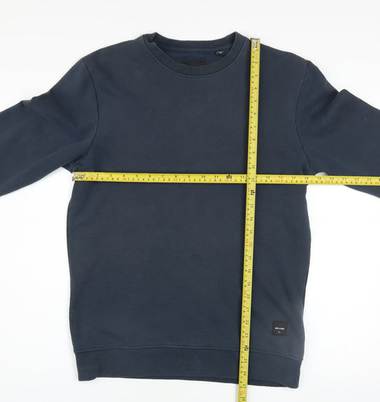 Mens UK Size S ONLY & SONS Blue Pullover Sweatshirt