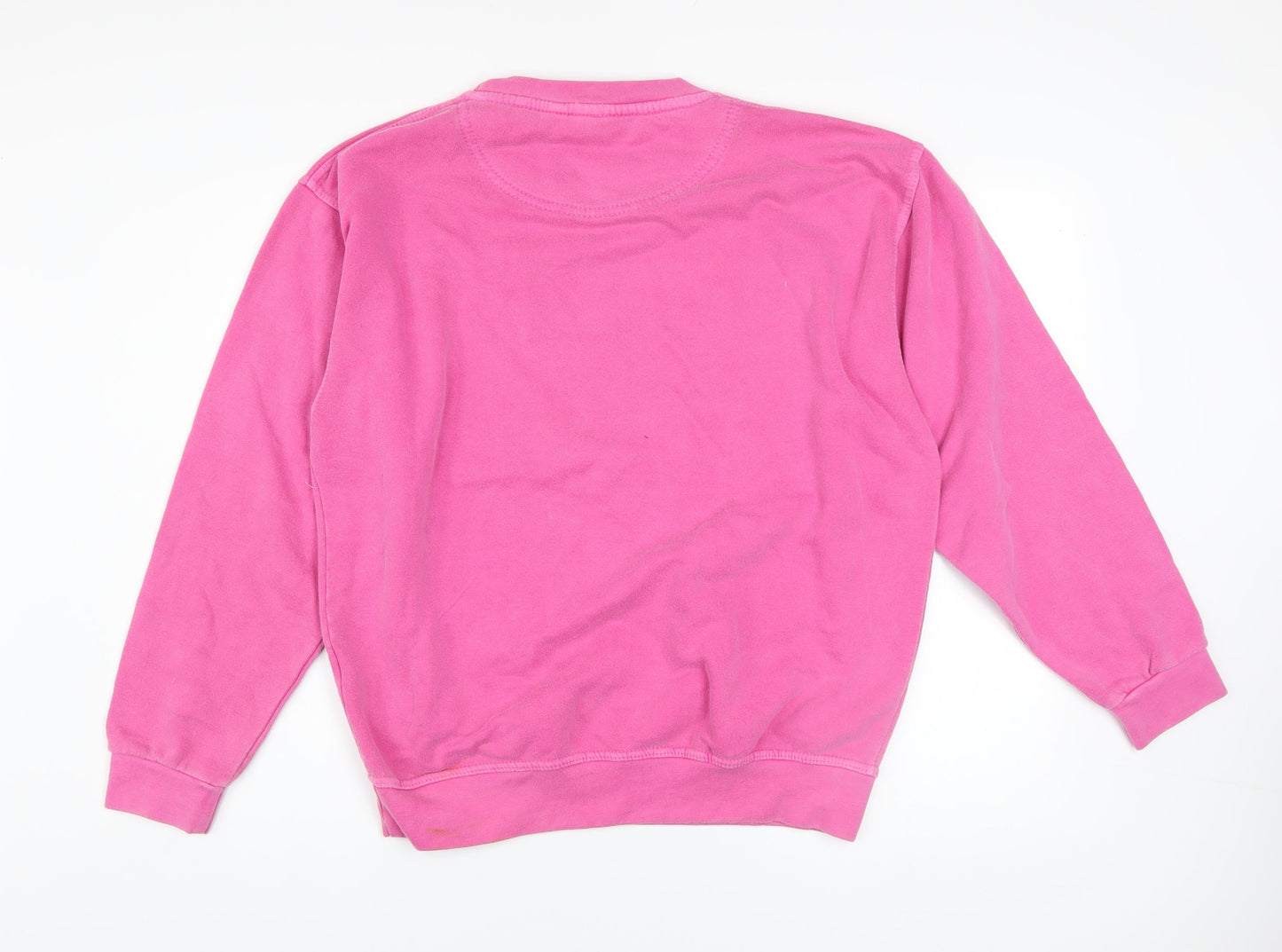 Womens UK Size S River Island Pink Pullover Sweatshirt