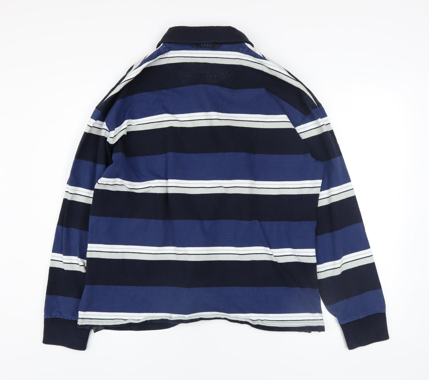 Mens UK Size L Marks and Spencer Blue Pullover Sweatshirt