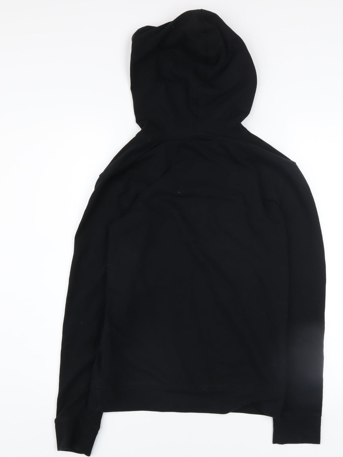 Mens UK Size S Topman Black Pullover Hoodie