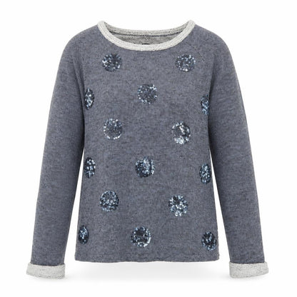 Womens UK Size 6 NEXT Grey Pullover Jumper